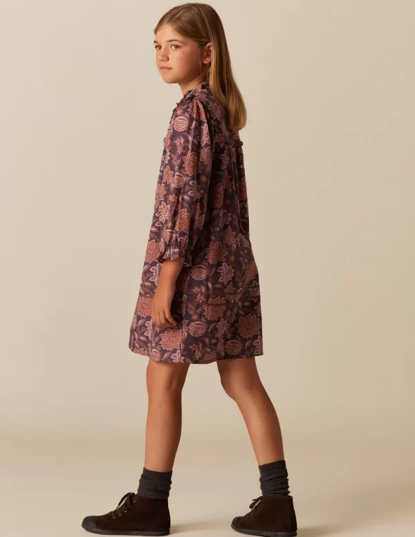 NÍCOLI VESTIDO FLOR MORA< Vestidos