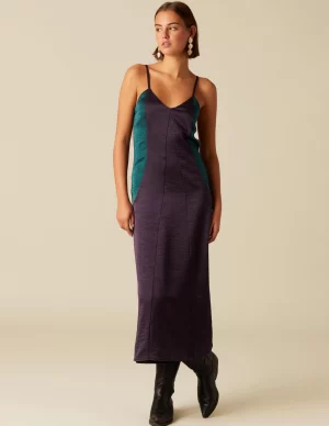 NÍCOLI VESTIDO TIRANTES MORA CONTRASTE< Vestidos