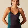 NÍCOLI VESTIDO TIRANTES MORA CONTRASTE< Vestidos
