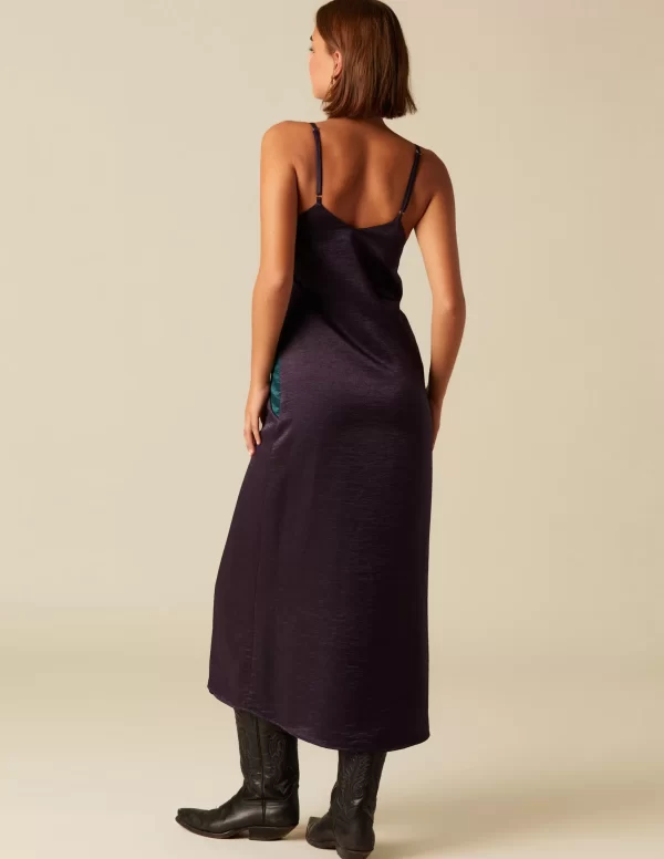 NÍCOLI VESTIDO TIRANTES MORA CONTRASTE< Vestidos